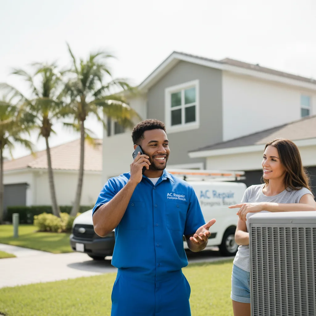 AC Repair Pompano Beach customer support in Cape Fair